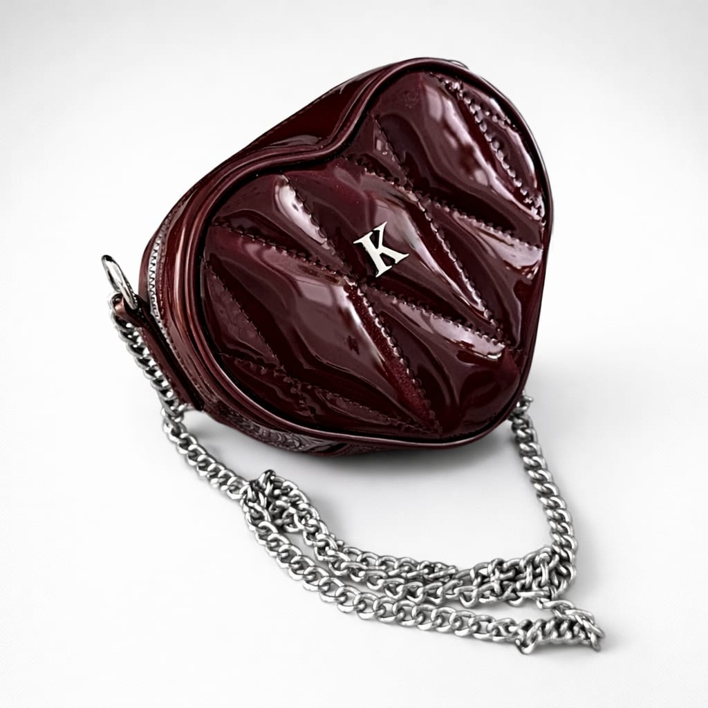Glossy crush bag